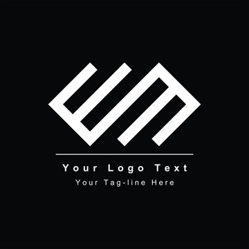 initial EE logo design abstract icon symbol