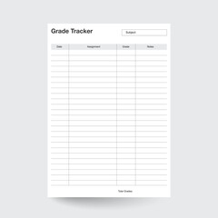 Grade Tracker,Grade Sheet,Assignment Tracker,Grade Chart,College Tracker,Homework Tracker,Grade Keeper,Student Tracker,Grade Planner,grade tracking sheet,printable grade