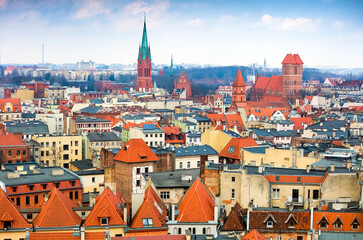 Fototapeta na wymiar Toruń Stare Miasto 