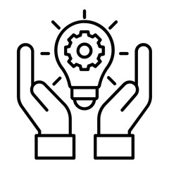 Innovation Outline Icon
