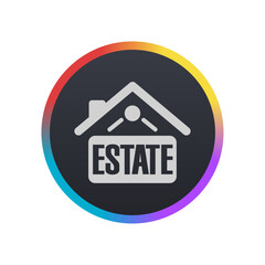 Real Estate - Pictogram (icon) 