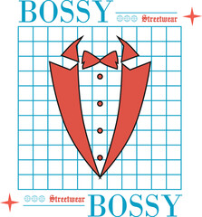 isomatric streetwear abstarct illustartion Typography,Graffiti, poster, on white background	
