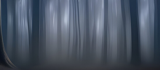 Fototapeta Ilustracja przedstawiająca drzewa, las. Wygenerowano przy pomocy AI. obraz