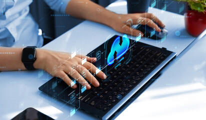 FTP(File Transfer Protocol) files receiver and computer backup copy. File sharing isometric....