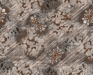 Lovely seamless floral pattern delicate roses. Beautiful print for your design and textile decoration.