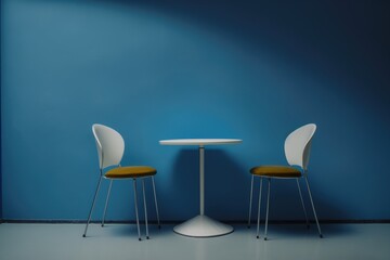 table and chairs created using AI Generative Technology