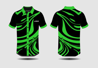 t-shirt sport design template, Soccer jersey mockup for football club. uniform front and back view