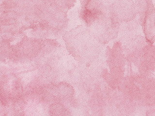 Pink watercolor art background. Old paper texture for cards, flyers, poster. banner. Watercolor 
 brushstrokes and splashes.