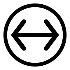 horizontal arrow sign, exchange icon, horizontal sign icon, Set of arrow icons, Set of interface collection for website design, Design elements for your projects. exchange line icons, ui icon