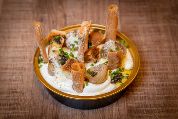 Restaurant food