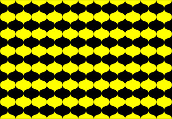 abstract background with yellow balls