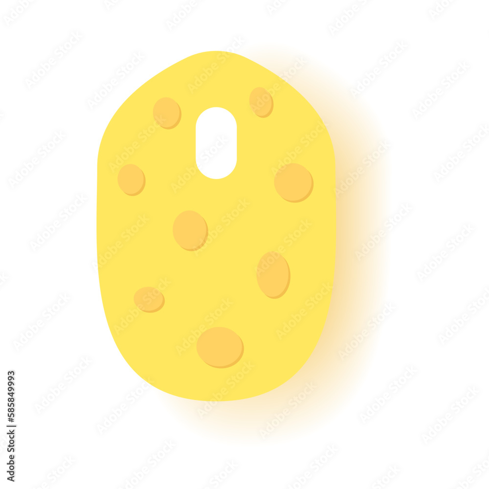 Poster computer mouse vector. trendy modern computer mouse icon. device for pc. wireless mouse vector. lapt
