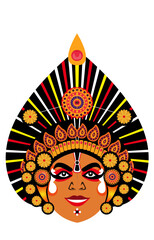 Yakshagana form 1 Full face