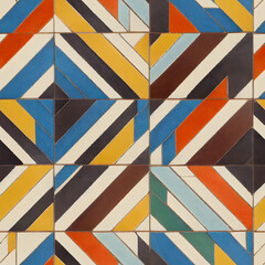 abstract background tiles multicolor 