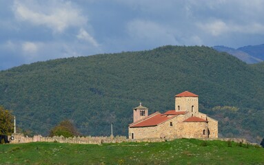 old stone church on the glade