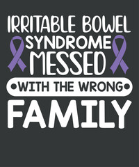 Fototapeta na wymiar Irritable Bowel Syndrome Awareness IBS Related Periwinkle Ri T-Shirt designs vector, Irritable, Bowel, Syndrome, Awareness, IBS, Related Periwinkle Ri T-Shirt designs,