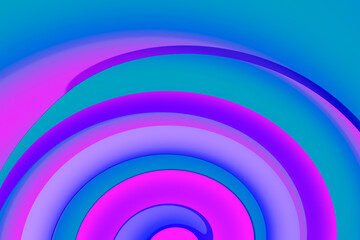 Abstract colourful background with fluid color shapes of, blue and purple - stock illustration