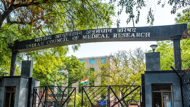 Indian Council of Medical Research, ICMR, the apex body in India for the formulation, coordination and promotion of biomedical research