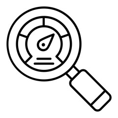 Increase Performance Outline Icon