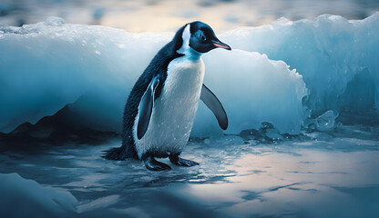 Obraz premium ペンギン | Penguins Generative AI