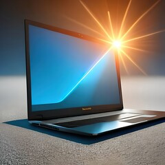 Laptop sunshine