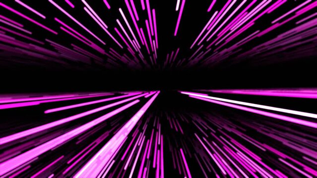 energievolle pinkeLichtstrahlen, Geschwindigkeit, schnell, leuchten, Internet, moderne Technologie, visuelle Effekte,
