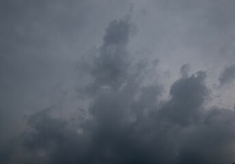 Last summer storms of the summer in the sky above Johannesburg