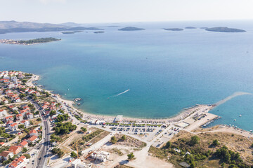 aerial view of the Croatia