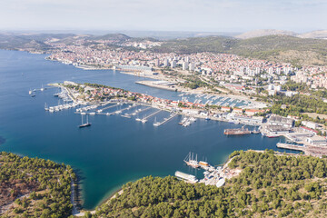 aerial view of the Croatia