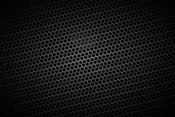 Black speaker grille background