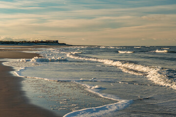 Wintersparziergang am Strand