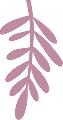 illustration of a branch with leaves