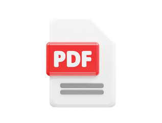3d rendering file icon vector illustration transparent element