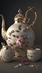  Timeless Beauty: Elegant Porcelain Tea Set