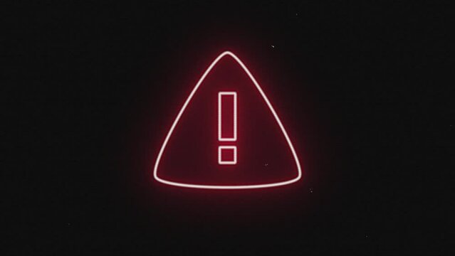 Signo de advertencia y  error en un sistema con ruido 