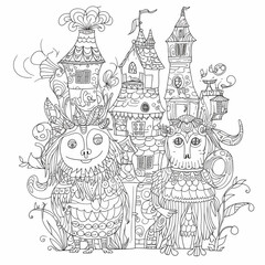 coloring page decoration