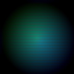 Teal abstract background, scan lines tech, round centered backdrop gradient deep illuminated colors, eerie alien glow, dark - obrazy, fototapety, plakaty
