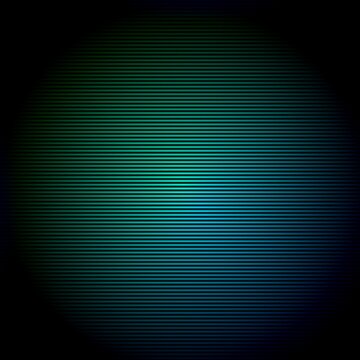 Teal abstract background, scan lines tech, round centered backdrop gradient deep illuminated colors, eerie alien glow, dark