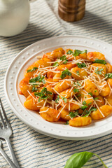 Homemade Italian Tomato Gnocchi Pasta