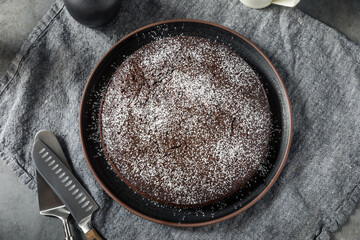 Baked Chocolate Olive Oil Cake
