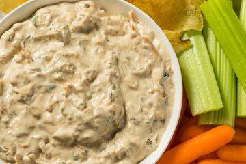Homemade Healthy Carmelized Onion Dip