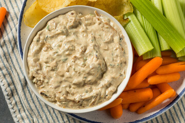 Homemade Healthy Carmelized Onion Dip