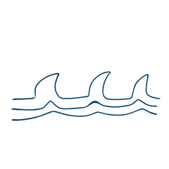 Sea Wave icon illustration