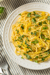 Healthy Homemade Italian Lemon Pasta