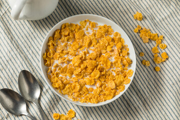 Homemade Healthy Corn Flakes Cereal