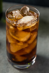Cold Refreshing Boozy Diet Cola and Champagne