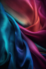 Obraz premium abstract multicolored cotton background 