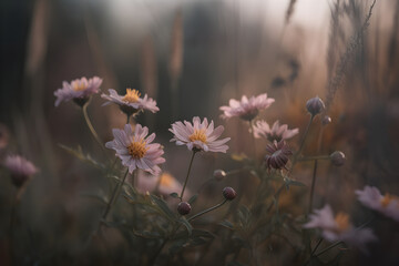 Wıldflowers Japon style&ccedil; Generatıve Aı