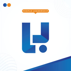 TI it letter Leadership People Logo Template In Modern Creative Minimal Style Vector Design