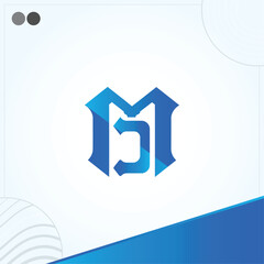 DW WD Rock Music Band Letter Logo Template In Modern Creative Minimal Style Vector Design 